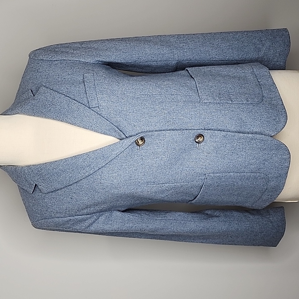 GAP the Academy Blazer Size 4 Light Blue Versatile